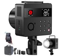 NEEWER Q6 600Ws 2.4G TTL Outdoor Studio Flash con Controllo App, 1/1 a 1/512, 1/8000 HSS 3000mAh Batteria Strobe Light Fotografia, 30W Bi Color LED Modeling Lamp/400 Full Power Flash/0.01-0.9s