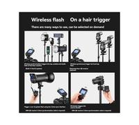 NEEWER QPRO-C TTL Trigger Flash Wireless per , 1/8000s HSS, Design Inclinabile, Ampio LCD