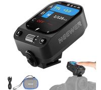 NEEWER QZ-N Trasmettitore Trigger Flash Wireless TTL Compatibile con Nikon, HSS 1/8000s Interruttore, Batteria 1000mAh, Touchscreen OLED per Sistemi Q 2.4G Z3 Z2PRO Z2II Z2 Z880 Q6 Q4 Q300 Q200