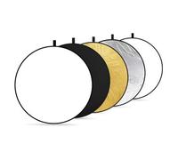 Neewer RF-110, riflettore 5 in 1 (bianco, nero, oro, argento, diffusore) 110 cm
