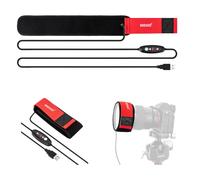 NEEWER Riscaldatore Obiettivo USB da 16"/400mm con 3 Impostazioni Temperatura, Striscia Riscaldante Anticondensa Antinebbia per Fotocamera DSLR Mirrorless Telescopi Binocoli Astrofotografia, HW-17B