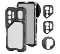 NEEWER S26 Ultra Phone Cage, Kit Stabilizzatore Rig per Video Vlog Mobile con 3 Backplate per Filtro 67mm, Obiettivo Telefono 17mm e Lente T Mount, Solo Compatibile con Samsung Galaxy S26 Ultra, PA182