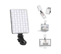 NEEWER Selfie Light with Front & Back Phone Clip, High Power 60 LED 2000mAh Rechargeable CRI 95+, 3 Light Modes, Portable Clip on SZRH A-X