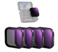 NEEWER Set 4 filtri CPL ND compatibili con Insta360 Ace Pro/Ace Pro 2, ND8/PL,ND16/PL, ND32/PL, ND64/PL,NON compatibile Versione Aggiornata Protezione Obiettivo Rotonda e Ottagonale Ridisegnata,FL-C31