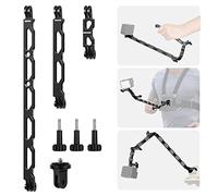 NEEWER Set Braccio di Estensione in Lega di Alluminio (11,8"/6,5"/3,3") per Action Camera, con 3 Thumbscrews e 1/4" Screw Adapter, Compatibile con GoPro Hero 13 12 11 10 9 8 Osmo Action 5 Pro, GP-11