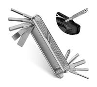 NEEWER Set di cacciaviti pieghevoli multifunzione 10 in 1: 4 cacciaviti, 6 chiavi esagonali, strumento tascabile, compatibile con SmallRig Camera Cage Rig treppiede piastra QR, UA048S argento