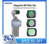 NEEWER Set di filtri magnetici ND compatibili con DJI Osmo Pocket 3 Creator Combo Accessori Filtro ND2-32 a densità neutra variabile