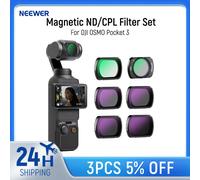 NEEWER Set di filtri magnetici ND/CPL per accessori combinati DJI OSMO Pocket 3 Creator, filtri a densità neutra per action camera