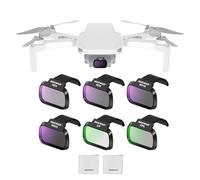 NEEWER Set di Filtri ND Compatibile con DJI Mini 4K/2 SE/SE/2/Mavic Mini (6pz), Filtro a Densità Neutra ND4/8/16/32 CPL UV in Vetro Ottico HD Multistrato, Accessori Drone, 2 Panni di Pulizia, FL-B31