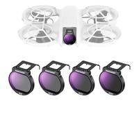 NEEWER Set di Filtri ND per Drone NEO, 4 Pezzi, ND8/ND16/ND32/ND64, Accessori per Drone, Filtro a Densità Neutra con Vetro Ottico HD Multistrato Sottile Compatibile con DJI NEO, FL-N28