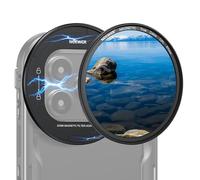 NEEWER Set di Filtro CPL Magnetico da 67mm, Polarizzatore Circolare Multistrato HD con Adattatore Backplate per Filtro Magnetico, Compatibile con iPhone 16 Pro/16 Pro Max Cage Video Rig (PA073/PA074)
