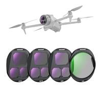 NEEWER Set di Filtro CPL + ND Compatibile con DJI Mavic 4 Pro Drone (4pz), Filtro Polarizzatore Circolare e Densità Neutra ND8 ND16 ND32 a Vite in Vetro Ottico Multistrato con Custodia Magnetica