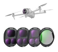 NEEWER Set di Filtro CPL + ND Compatibile con DJI Mavic 4 Pro Drone (4pz), Filtro Polarizzatore Circolare e Densità Neutra ND16 ND64 ND256 a Vite in Vetro Ottico Multistrato con Custodia Magnetica