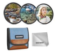NEEWER Set di Filtro ND2-32 Variabile + CPL + Black Diffusion 1/4 da 67mm (3 Pezzi) con Rivestimenti Antiriflesso/Anti Impronte, Custodia, Panno di Pulizia per Obiettivo della Fotocamera