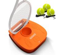 NEEWER Set di Palline da Tennis rimbalzanti Portatili con Base in Ferro Antiscivolo e zavorrata, Supporto per Racchetta, 3 Palline da Tennis con Corda Elastica, rimbalzatore, TB01T