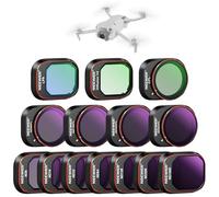 NEEWER Set Filtri Compatibili con DJI Mini 4 Pro,14pz, Filtro ND Polarizzate, ND8 ND16 ND32 ND64 ND128 ND256 ND1000 ND8/PL ND16/PL ND32/PL ND64/PL Black Diffusion 1/4 Inquinamento Luminoso CPL, FL-B05