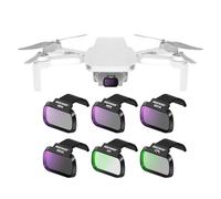 NEEWER Set Filtri ND(6pz) Compatibile con DJI Mini 4K/2/Mavic/SE/2 SE, Accessori Lenti Droni, Filtro a Densità Neutra ND4/ND8/ND16/ND32 CPL UV a Scatto, Vetro HD Multistrato, Sicuro per Gimbal, FL-B31