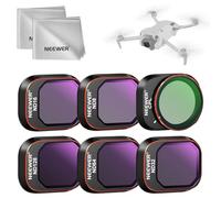 NEEWER Set Filtri ND Compatibile con DJI Mini 4 Pro, 6pz, Filtro Polarizzatore Circolare CPL e Densità Neutra ND8 ND16 ND32 ND64 ND128, Vetro Ottico HD Multistrato, Accessori Drone, 2 Panni di Pulizia