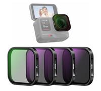 NEEWER Set Filtri ND e CPL Compatibile con Insta360 Ace Pro, 4pz ND16 ND32 ND64 CPL, Accessori Action Camera Filtri Polarizzati a Densità Neutra, Vetro Ottico Multistrato e Telaio in Alluminio Sottile