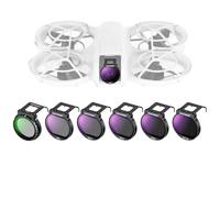 NEEWER Set Filtri per Drone NEO, 6pz, CPL/ND8/ND16/ND32/ND64/ND128, Accessori Drone, Filtro Polarizzatore Circolare a Densità Neutra,Vetro Ottico HD Multistrato Sottile Compatibile con DJI NEO, FL-N30