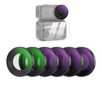 NEEWER Set Filtro ND Compatibile con DJI Osmo Nano, ND8/16/32/64/UV/CPL, Filtri Avvitabile in Vetro Ottico Multistrato per Obiettivo Action Cam, Accessori con Protezione Schermoin Vetro Temperato, 6Pz