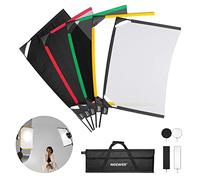 Neewer SF4560F SF4560F - Kit di bandierine pieghevoli 5 in 1, 45 x 60 cm, per fotografie, pannello di illuminazione, riflettore, modificatore di luce, per effetti morbidi, diffusi e luminosi, borsa