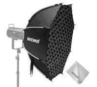 NEEWER Softbox Parabolico Ottagonale da 90cm, Soft Box Bowens Compatibile con Aputure 120d Compatibile con Godox SL60w Q4 AS600B CB300B Q300 Luce, Diffusori, Griglia, Borsa e Panno da Pulizia, NS92P
