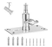 Neewer ST-WM1 - Supporto da parete a soffitto da 3,34 pollici, perno per bambini da 5/8" con filettatura da 1/4" e 10 viti, supporto da parete per fotocamera per studio fotografico per luce ad anello,