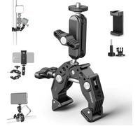 Neewer ST83, morsetto multifunzionale con 3 bracci a doppia testa sferica