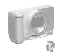 NEEWER Staffa a L Compatibile con Sigma BF, Piastra Base Tipo Arca Impugnatura Stabilizzatore Fotocamera con Filettatura 1/4" e Cold Shoe per Video Vlog Streaming, Accessori Fotografia, CA170(Argenta)