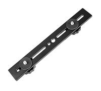 Neewer Staffa per treppiede con doppia fotocamera da 8 ″/20,3 cm per fotografia stereoscopica stereo 3D