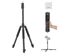 NEEWER Stativo Luce Fotografico, Supporto Illuminazione da Studio Reversibile in Alluminio da 44-195cm, Treppiede Portatile con Vite da 1/4" Panno da Pulizia per Softbox Fotocamera, Max 3kg, ST195