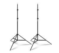 Neewer - Photo Studio in Lega di Alluminio di 2,1 m - Supporto Luce per Video, Ritratti, Illuminazione Fotografie, Softbox e Ombrelli (Confezione da 2)