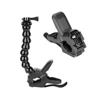 NEEWER Supporto a Morsetto Flessibile Compatibile con GoPro DJI Action Camera, Sostegno a Super Clamp Flessibile, Clip per Asta Scrivania con Tubo e Adattatore, Accessori per Foto/Videografia, GP-80