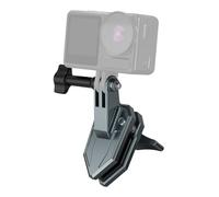 NEEWER Supporto Action Cam a Clip per Parabrezza Moto, Morsetto in Lega Alluminio con Attaco 3 Punte e Foro per Vite 1/4" Compatibile con GoPro Hero 13 12 DJI Insta360 Adattatori per Video POV, AC032