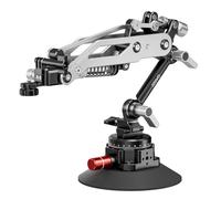 NEEWER Supporto Auto con Ventosa a Vuoto per Action Cam con Braccio Boom Idraulico, Guida NATO, Compatibile con DJI Osmo Pocket 3 Insta360 X5 X4 X3 GoPro Hero Adattatore Portatelefono, Max 500g, GA022