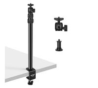 NEEWER Supporto da Tavolo per Fotocamera Estensibile con Testa a Sferica, Supporto per Luce da Tavolo Regolabile da 17"-40" con Vite da 1/4" e Morsetto a C per Fotocamera DSLR, MAX:3kg, TL283 (Nero)