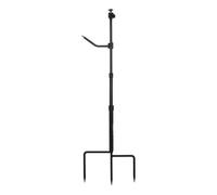 NEEWER Supporto Fotocamera Caccia con Porta Pannello Solare, Stand Fototrappola Regolabile a 360° Palo di Montaggio per Esterni con Base a 3 Punte, Vite 1/4" per Luce Pesca Notturna e Telescopi, CA153