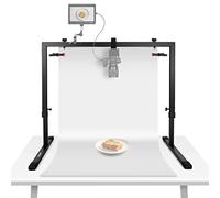 NEEWER Supporto Fotocamera dall'Alto per Scatti dall'Alto verso il Basso, Supporto da Tavolo in Acciaio Robusto per Multidispositivo per Fotografia Illuminazione, per Scrivanie ≥1m di Lunghezza, ST100