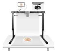 NEEWER Supporto Fotocamera Sopraelevato per Scatti Alto Basso con Piastra QR Arca di Blocco Rapido, Supporto da Tavolo Multidispositivo per Cucina Disegno Artigianato, Larghezza Scrivania≥80cm, ST200