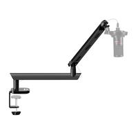 NEEWER Supporto Microfono, Braccio Mic da Tavolo Smorzato a Basso Profilo, Testa Sfera a 360°, Canali per Cavi Migliorati, Adattatori 3/8" 5/8" per Podcast Streaming Gaming Studio, Max 1,5kg, MS007