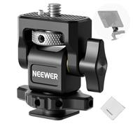 NEEWER Supporto Monitor Fotocamera con Cold Shoe Vite Antitorsione 1/4" Compatibile con Atomos Ninja V, Monitor da Campo da 5" e 7", Rotazione 360° Inclinazione 180° con Smorzamento Regolabile, MA006