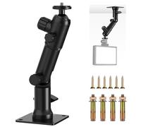 NEEWER Supporto Parete per Soffitto 2,2", Doppia Base Pan 360°, Testa Sfera 1/4", 10 Viti, Supporto Parete per Fotocamera Studio per Luce Video ad Anello Strobo Flash Speedlite, Max 4,4lb/2kg, ST-WM3