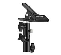 NEEWER Supporto per morsetto in metallo resistente per studio fotografico con attacco per supporto luce da 5/8" per riflettore