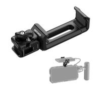 NEEWER Supporto SSD a Sgancio Rapido per Gabbia Telefono, Staffa Porta SSD Regolabile da 55-75mm, Accessori a Morsetto Compatibile con iPhone 15 16 17 Pro Max Samsung T5 T7 T9 SanDisk, PA129 (Nero)