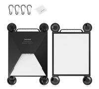 NEEWER Supporto Ventosa per Auto Compatibile con Starlink Mini, Kit Porta Satellitare e Custodia Protettiva in Silicone 2in1 con Panno Pulizia per Finestrini Tettucci Auto RV Barca Viaggi Strada, ST91