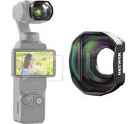 NEEWER Teleconvertitore Compatibile con DJI Osmo Pocket 3, Lente Magnetica in Vetro Ottico HD Multistrato a 4 Elementi e 3 Gruppi, Accessori per Action Camera Gimbal, LS-84