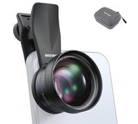 NEEWER Teleobiettivo da 58mm con Clip per Obiettivo Telefono Filettata da 17mm, 6 Elementi in 5 Gruppi, Ingrandimento 2X, Compatibile con iPhone Android Samsung per Ritratti Fotografia, LS-71