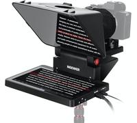 NEEWER Teleprompter 2in1 11" Aggiornato con Monitor per Windows MacOS, Supporta Mirroring Schermo, Prompter Portatile per Fotocamera Phone Webcam per YouTube Twitch Live Streaming Videoconferenza, X11