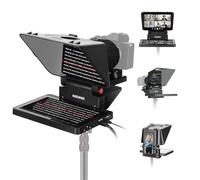 NEEWER Teleprompter 2in1 11" Aggiornato con Monitor per Windows MacOS, Supporta Mirroring Schermo, Prompter Portatile per Fotocamera Phone Webcam per YouTube Twitch Live Streaming Videoconferenza, X11